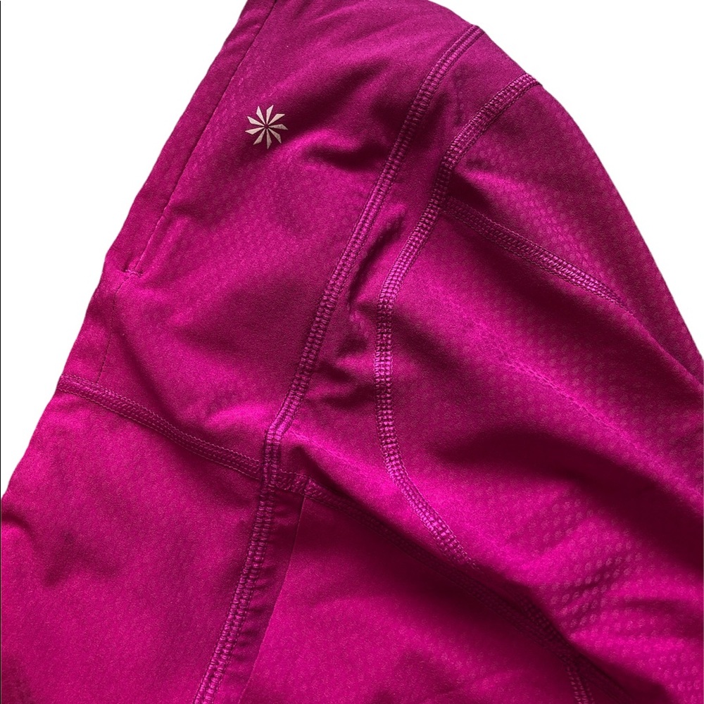 ATHLETA Velocity Laser Cut Capri fuchsia - Picture 7 of 7